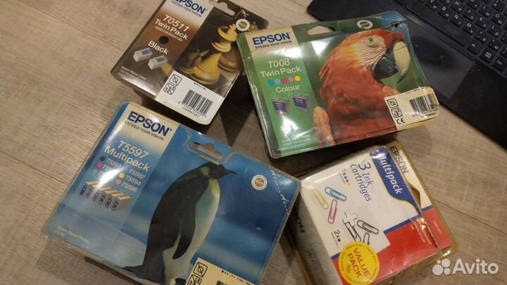 Картриджи epson