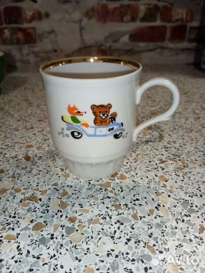 Сливочник и кружечка Дулево