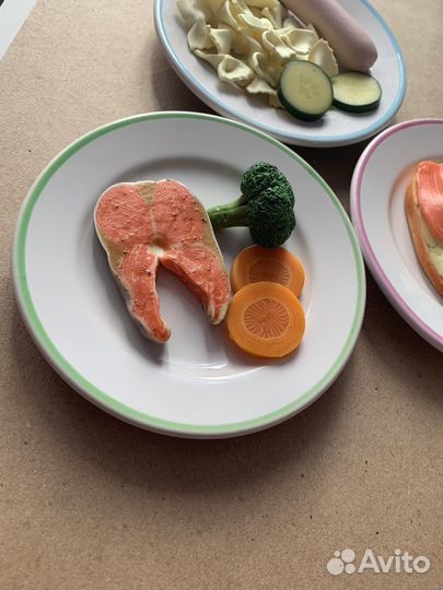 Кукольная еда из полимерной глины