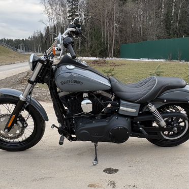 Harley-Davidson Dyna Street Bob, 2017, 3 400 км