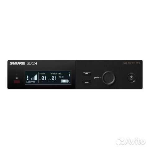 Shure slxd4e H56 приемник радиосистемы
