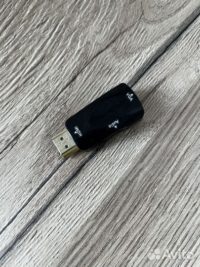 Переходник VGA to hdmi +audio