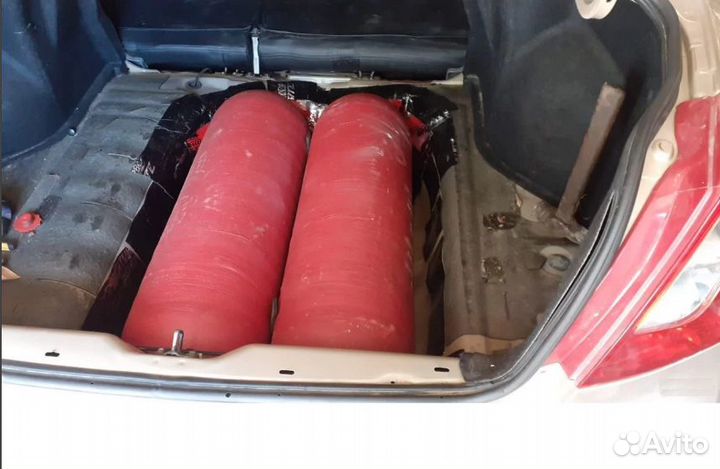 Баллон метан в запаску