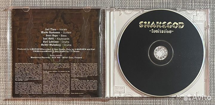 Snakegod - Invitation CD Slipcase Rus