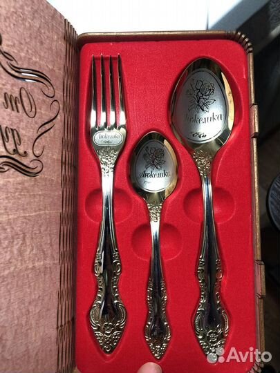 Подарочные наборы ложек именные