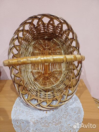 Корзина плетеная
