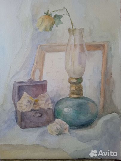 Картина акварель