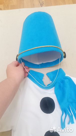 Карнавальный костюм снеговик