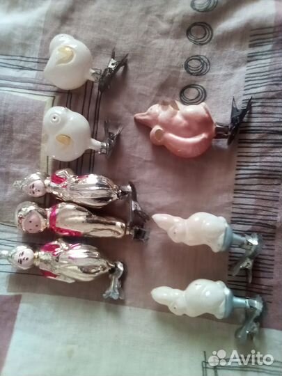 Новогодние игрушки СССР