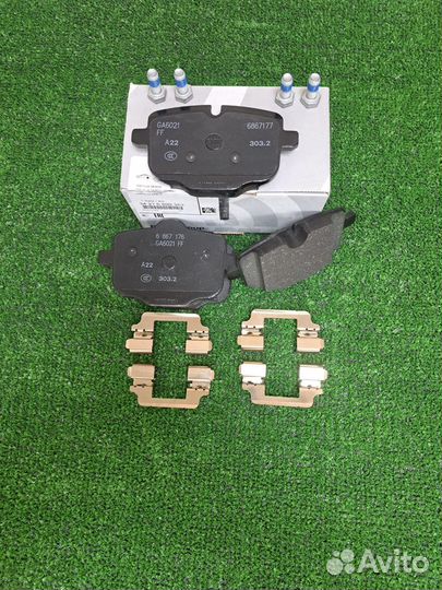 BMW X5 G05 колодки тормозные задние