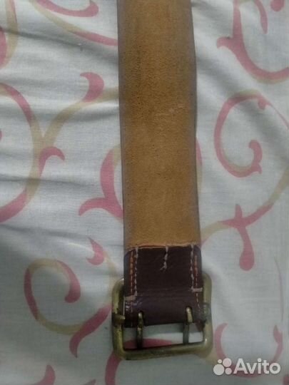 Мужской кожаный ремень
