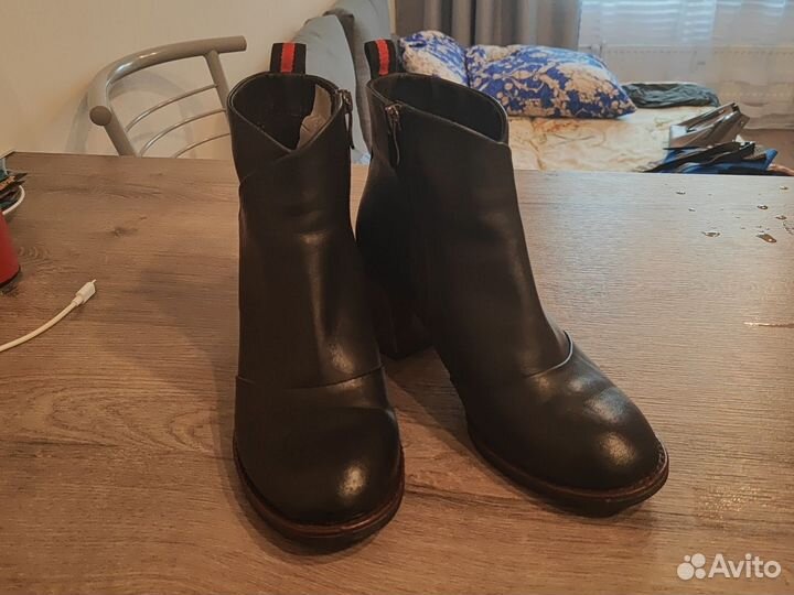 Ботинки rieker 37 р. Зима/очень до -10 кожа