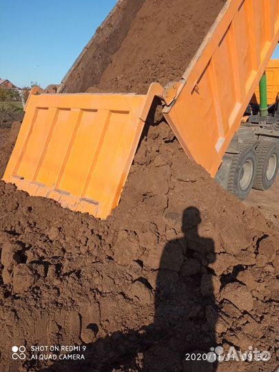 Земля, суглинок, грунт для поднятия участка