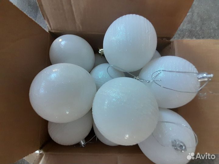 Шарики игрушки для елки