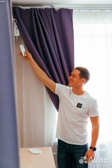 Электрокарниз (Умный дом + Wi-Fi)