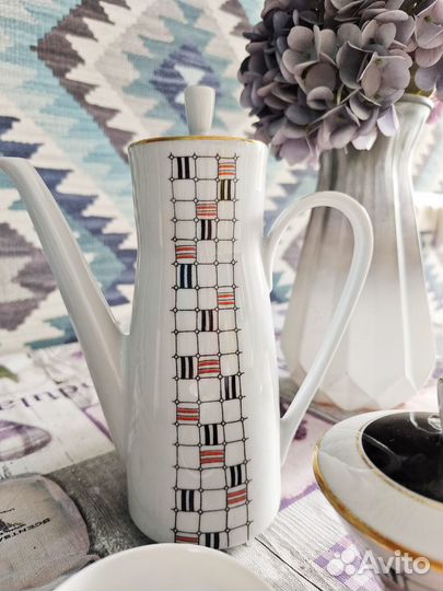 Кофейный сервиз (фарфор) Freiberger Porzellan