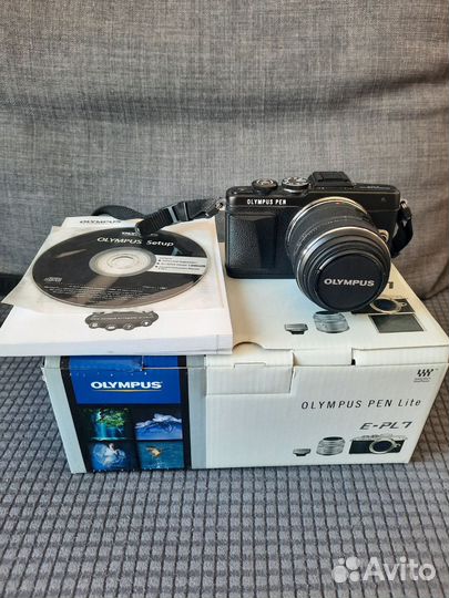 Фотоаппарат Olympus Pen E-PL7 14-42mm Bl