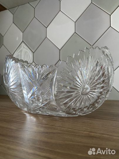 Ваза хрустальная СССР