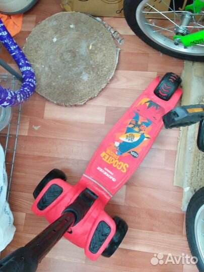 Трёхколёсный самокат детский