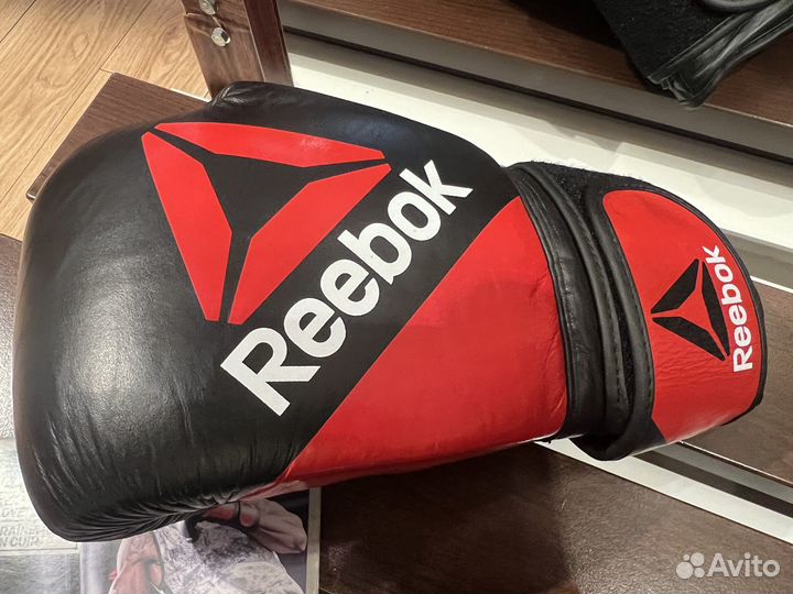 Кожаные Боксерские Перчатки 16 унций Reebok BG9380