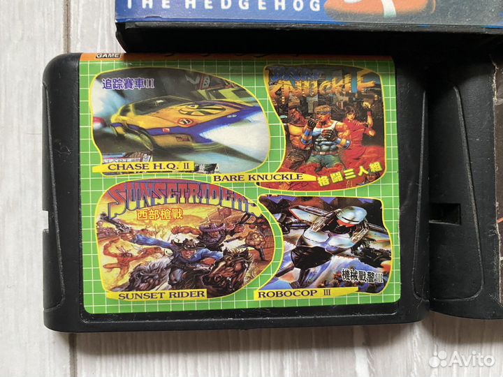 Картриджи Sega 90-х