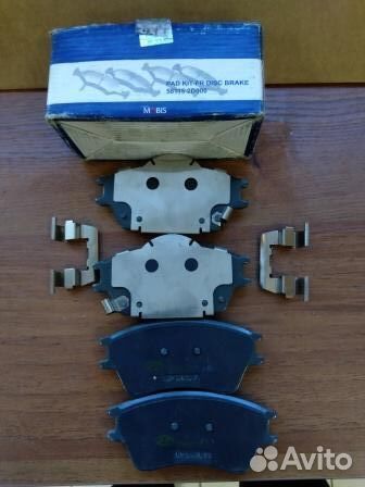 Колодки передние Hyundai Elantra 00-06г.в