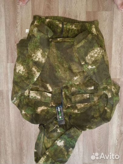 Флисовый костюм мох