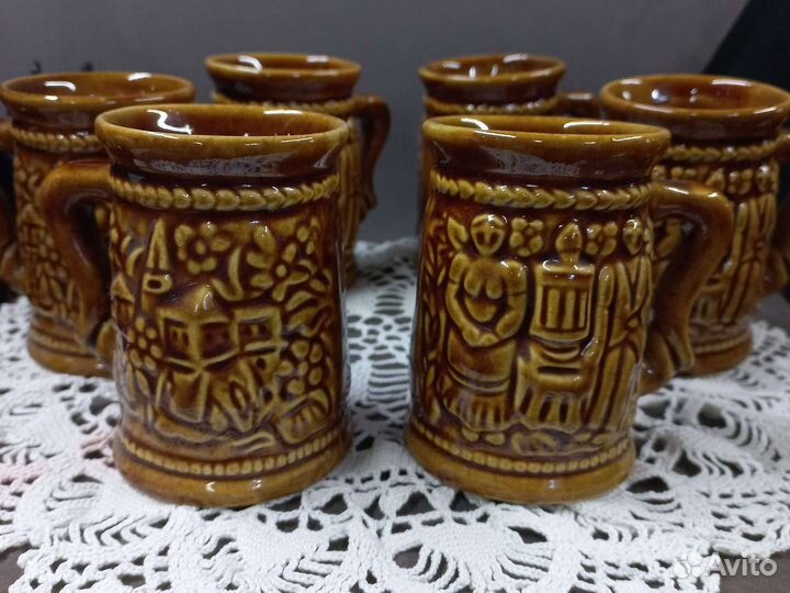 Предметы Дулёво, бокалы лфз и кружки вкз