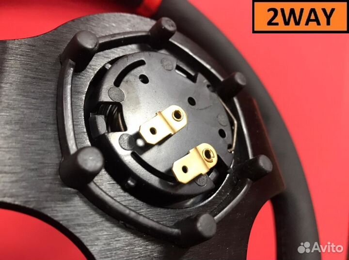 Руль momo дрифтинг вынос кожа