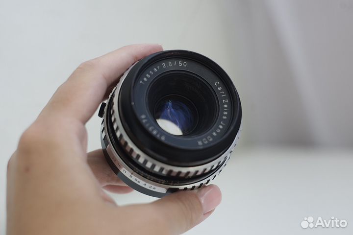 Объектив Carl Zeiss Jena DDR Tessar 50 mm f/ 2.8