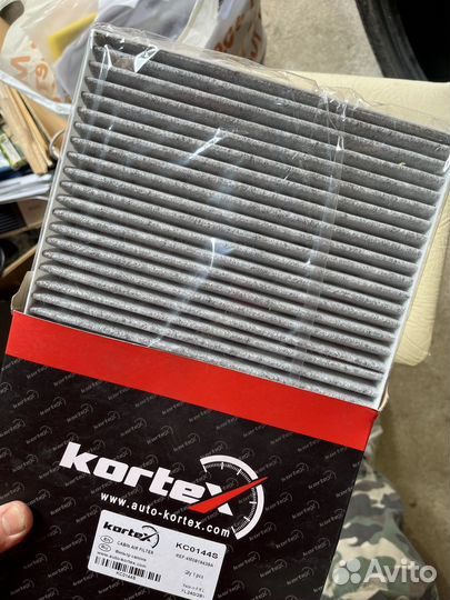 Салонный фильтр угольный kortex kc0114s