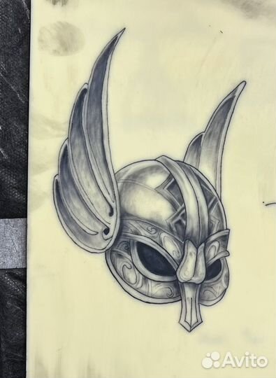 Модель на тату