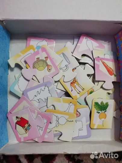 Пазлы, Развивающая игра 