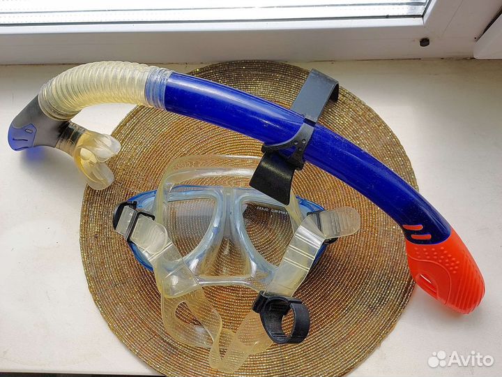 Маска и трубка для дайвинга