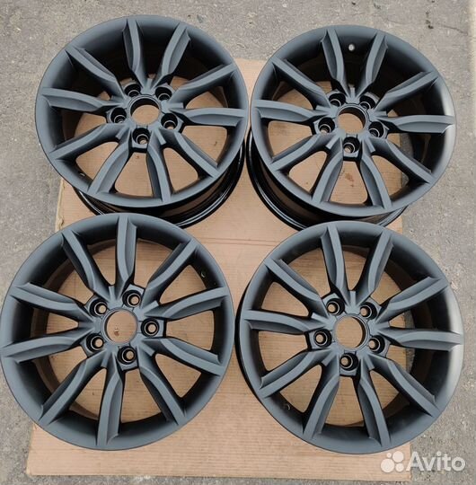 Литые диски Wiger R16 5х112 черный мат