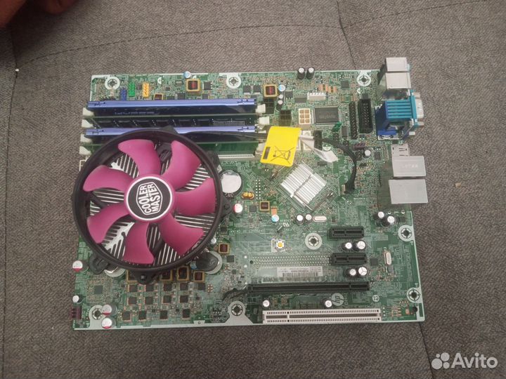 Xeon e3 1245 мат плата + 12 Гб оперативной памяти