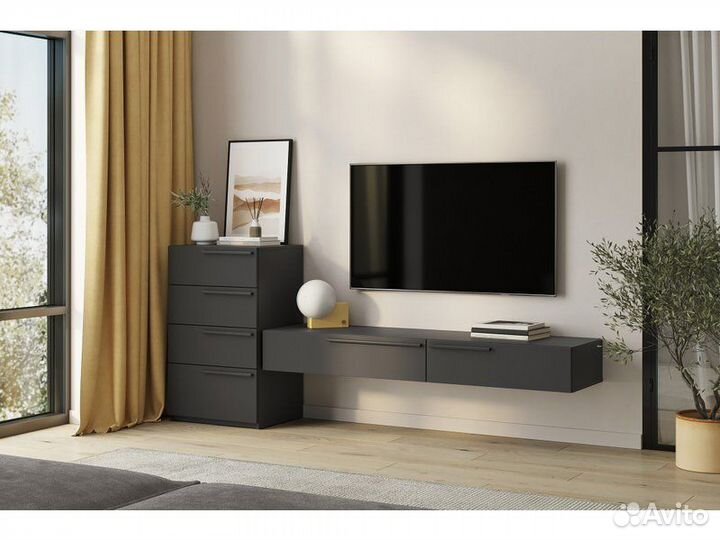 Тв-тумба Лорэна-3 Black