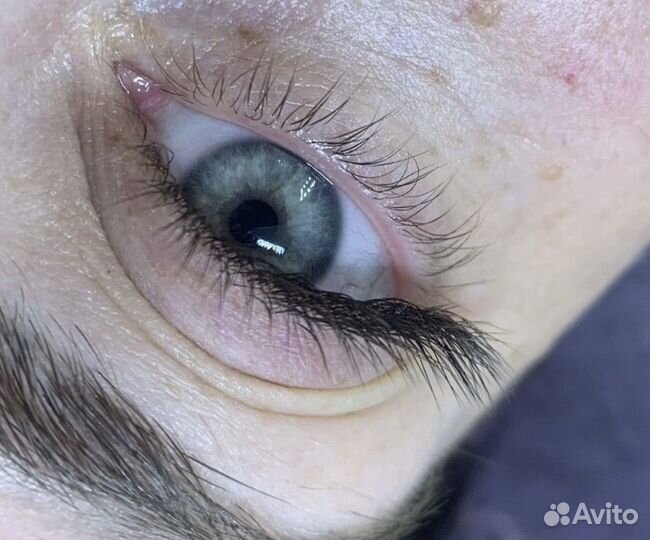 Наращивание ресниц модель