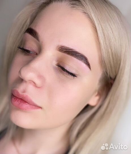 Архитектура бровей/Ламинирование/Окрашивание