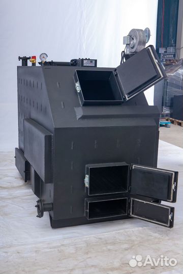 Твердотопливный котел длительного горения