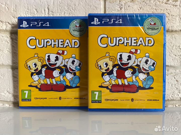 Cuphead PS4 + DLC Delicious Last Course новый диск