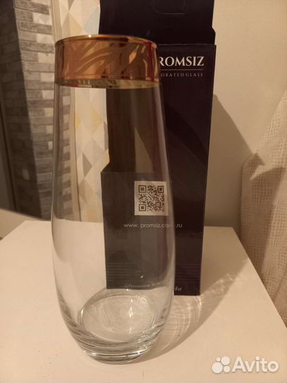 Ваза для цветов стекло