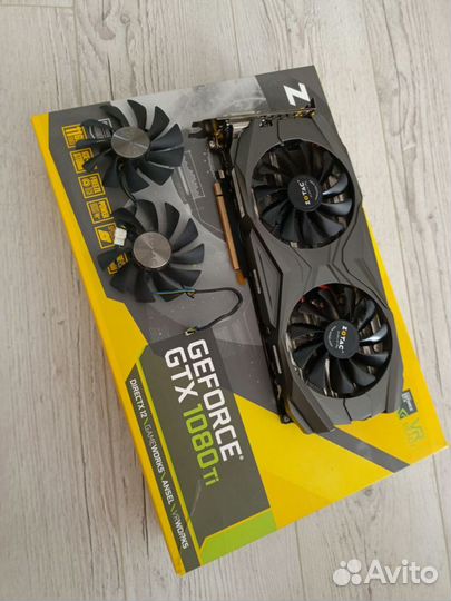 Видеокарта zotac GTX 1080ti