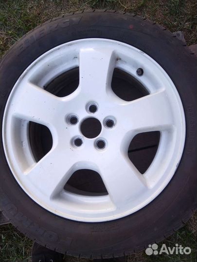 Литые диски с резиной субару r 16