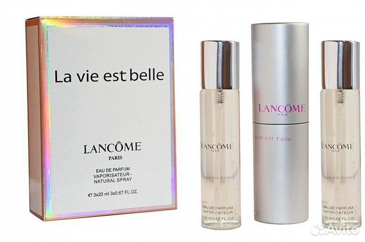 Духи набор Lancome La Vie Est Belle 3х20мл