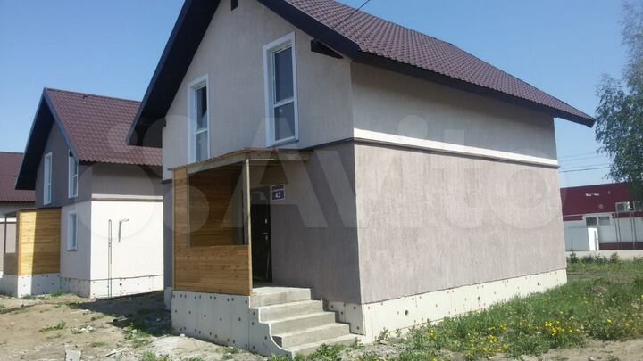 Коттедж 117 м² на участке 6 сот.