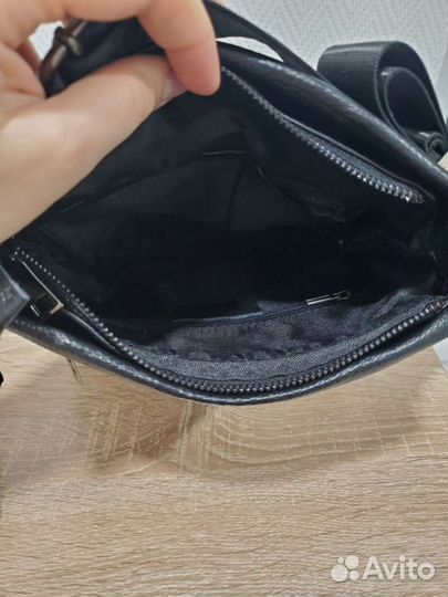 Сумка мужская из мягкой кожи