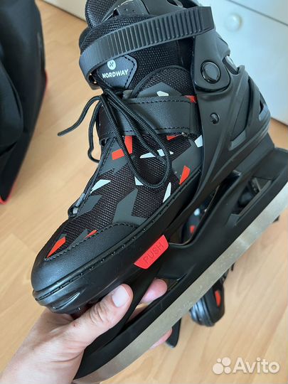 Коньки детские раздвижные Nordway Slide