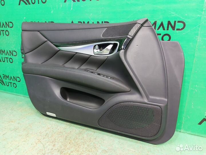 Обшивка двери передняя левая Infiniti Q70 2013
