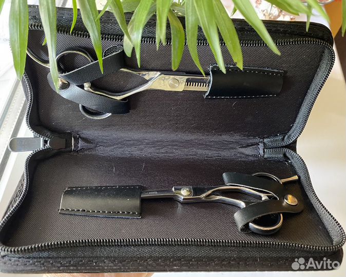 Ножницы в чехле TE-scissors, Kapous 5,5